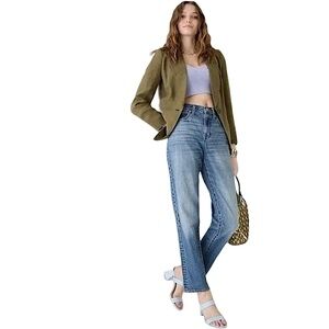 J Crew Slouchy Boyfriend Jean in Paulette Wash
